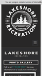 Mobile Screenshot of lakeshorerecreation.com